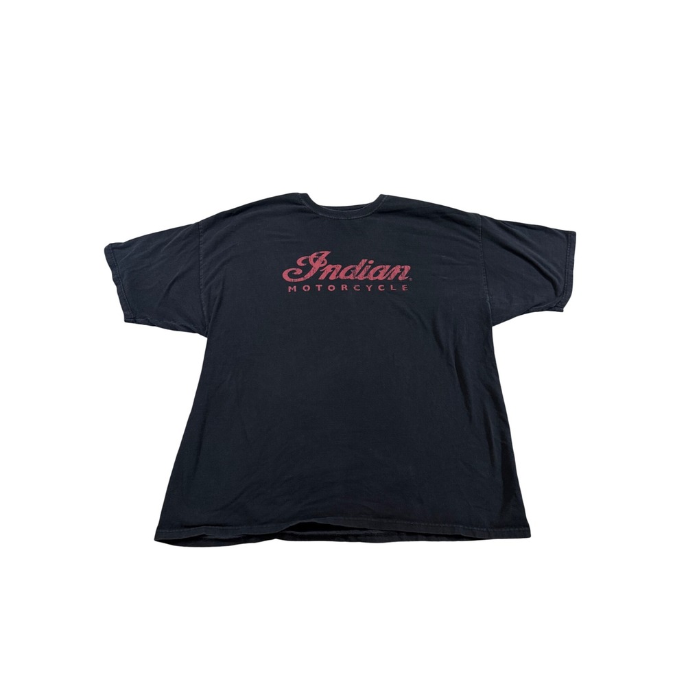 Indian Motorcycle Graphic Shirt 2XL Oregon Tee Cruiser Bikercore Grunge Moto